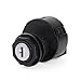 Ignition Key Switch Push Button Starter 4 Position Manual Black Heavy-Duty Universal Fit for Polaris Worker 500 2003-2007 4-Pin ATV Scooter