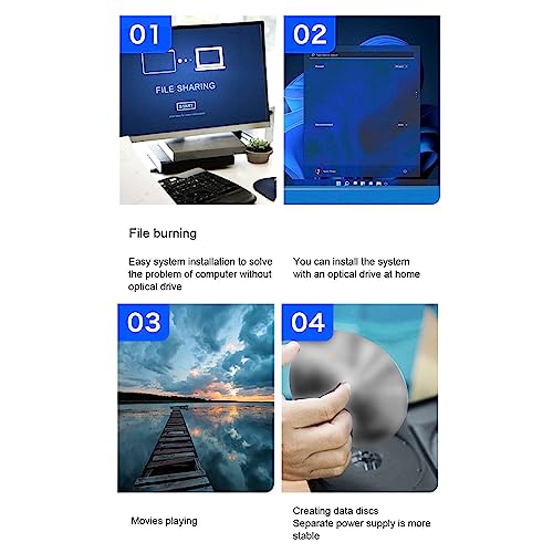 Unidad Externa DVD VCD USB 3.0 Tipo C miniatura 3