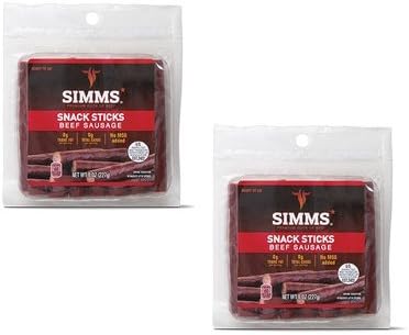 SIMMS Beef Sausage Snack Sticks - 14 oz