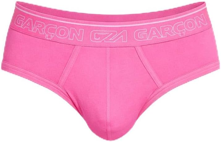 Garçon - Mens Briefs Underwear - Neon Pink Brief