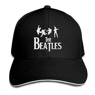 Men’s Print Custom Baseball Cap Boys Women Hip Hop Hat Adjustable Unisex Hat - Les Beatles, Paul McCartney, John Lennon, RIngo Starr, George Harrison