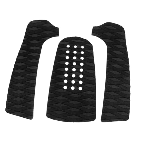 BCOATH 3pcs Eva Material Light Surfboard Traction Pads Adhesive for Surfboards