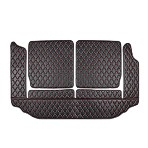 Tapis de coffre arrière en rouge pour Suzuki Jimny JB64 JB74W 2019-2022