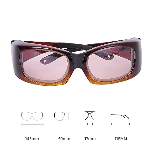 Image of Dry Eyes Relief Eyeglasses (Outdoor Red)
