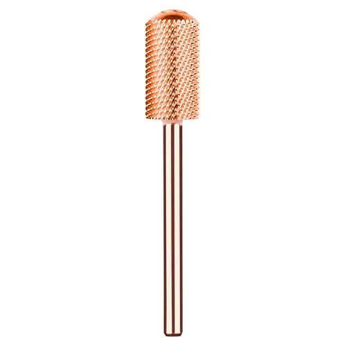 Kiara Sky Rose Gold Drill Bits for E-File Nail Drill (Large Smooth Top Medium)