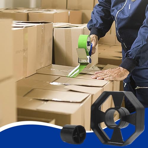 Zapasowe koło dozownika taśmy, plastikowy automatyczny dozownik taśmy koło 58 mm średnica kompatybilny dozownik taśmy biurkowej koło rdzeniowe do sklepów, biur i szkół