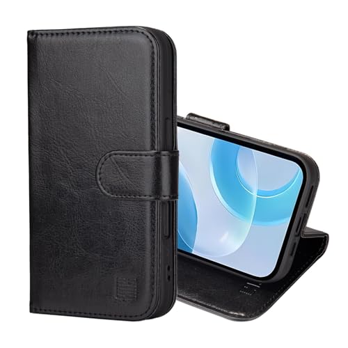32nd Book Wallet PU Leather Case Cover for iPhone 16 (6.1"), Flip Case With RFID Blocking Card Slots - Image 2