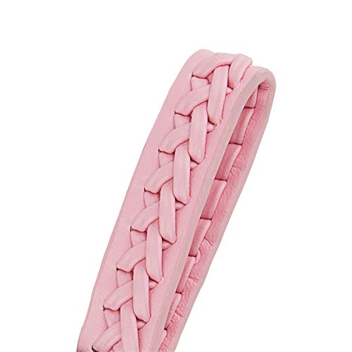 Car Key Chain Keychain For Women Girl Mom, Pink Genuine Leather Cord Keyring Car Accessories Friend Christmas Birthday Gift Detachable Lanyard #TOP4