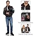 Leg Avenue Mens Licensed Top Gun Bomber Jacket, MEDIUM, Brown