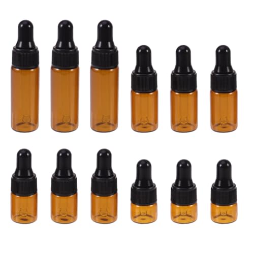 Image of VINTORKY Glass Essential Oil Bottles 20Pcs Dropper Subpackaging 1Ml 2Ml 3Ml 5Ml Refillable Bottles with Pipette for Travel and Skincare