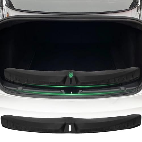 Protection de Pare-Chocs arrière Tesla Model 3 Highland 2024 2025 en TPE pour seuil de coffre