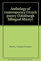 Anthology of Contemporary French Poetry 0292710062 Book Cover