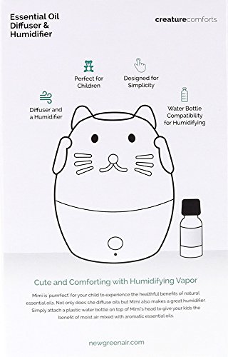 Greenair Mimi The Cat Essential Oil Diffuser For Aromatherapy, 1.1 Pound #TOP6