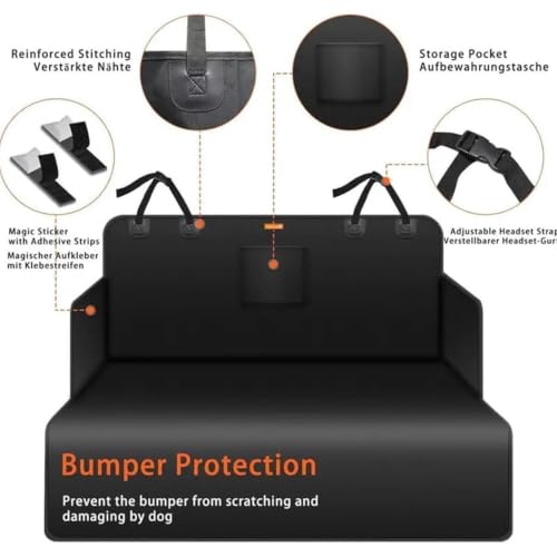 Protector de maletero para Mazda CX-5 y CX-30, la alfombrilla impermeable ideal para viajar con perro 4