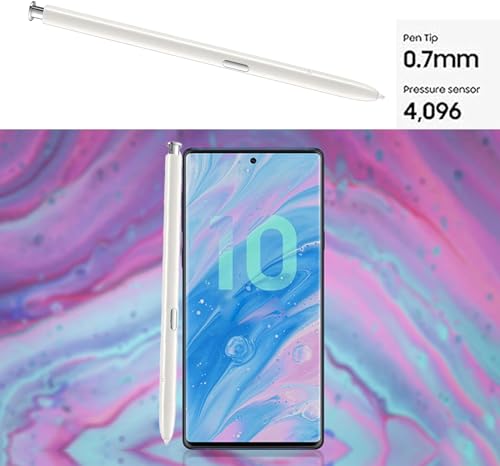 Galaxy Note 10 S Pen lápiz capacitivo de repuesto para Samsung Note 10 + blanco 3
