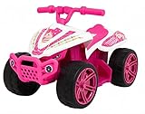  PEKECARS Quad Electrico Star 6V Rosa