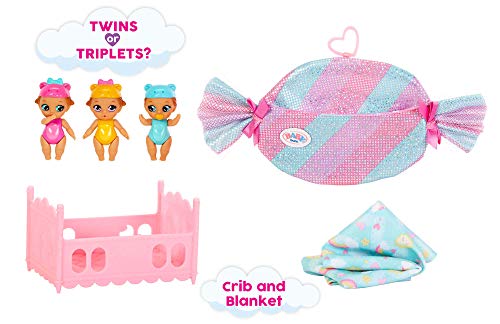 Zapf Creation 904664 BABY born Surprise Mini Babies 1 - kleine Mini-Puppen inkl. Kokon, Bett, Geburtszertifikat, zum… – Bild 4