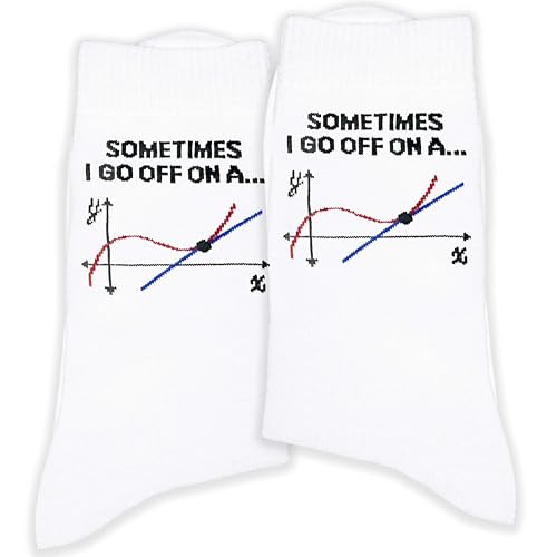 23 Gift Ideas For Math Lovers in 2026: Smart, Funny, and Practical Gifts 6 Math Pun Crew Socks