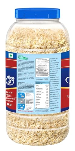 Image of Manna Instant Oats Jar 3kg | White oats | Source of protein and high in fibre