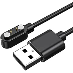 IDEALROYAL Cable Cargador para P22, Cable de Carga de Repuesto USB Reloj Inteligente, Cable de Alimentación de Carga Rápida Compatible con Smart Watch P22
