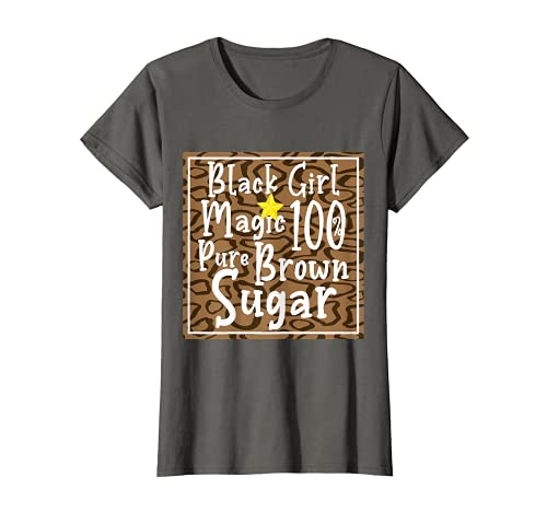 Mujer Black Pure Brown Sugar Gift Camiseta