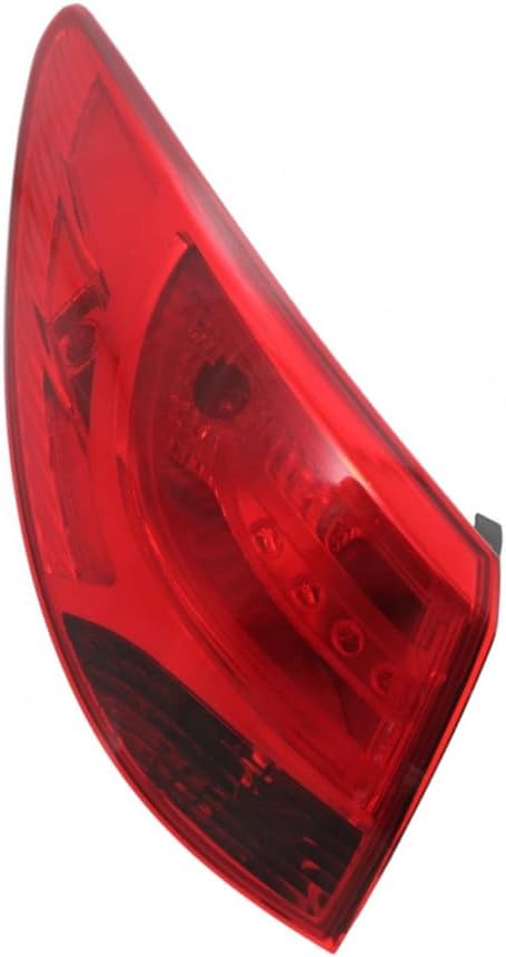 CarLights360 For 2010 11 12 13 2014 Subaru Outback Driver Side Rear Bumper Reflector Assembly Unit DOT Certified For SU1184103 | 84281AJ01A