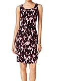 Kasper Women's Leopard Print Shantung Dress
