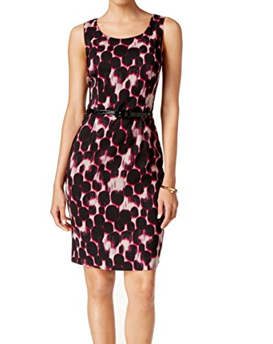 Kasper Women's Leopard Print Shantung Dress