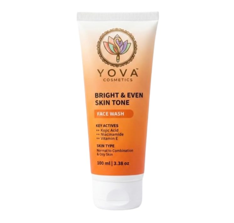 Bright and Even Skin Tone Face Wash with Niacinamide Vitamin E and Kojic Acid Gentle Daily Cleanser for All Skin Types 100 ml-image-24