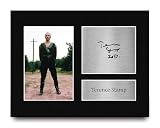 HWC Trading Terence Stamp 2 General Zod Gifts Printed Signed Autograph Picture for Movie Memorabilia Fans - US Letter (ID-007299)