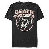Gedruckt in den USA. Star Wars Herren Trooper Man T-Shirt, schwarz, 4XL