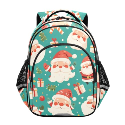 Sac à dos enfant 3-12 ans rigolo avec motifs Père Noël pour l'école