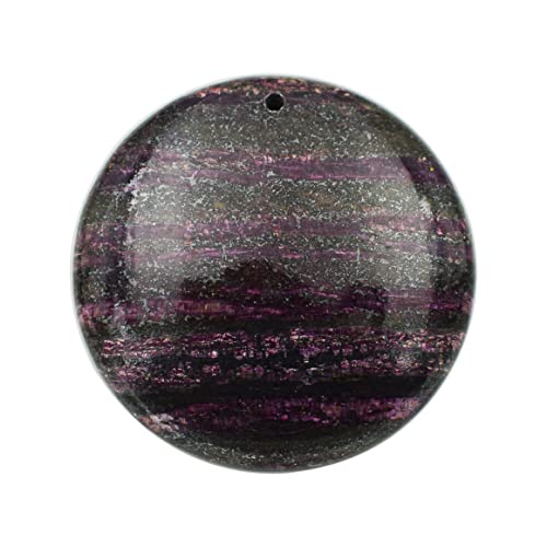 Jaspe sédiments marins cabochon 45mm forme ronde pierre gemme pour bijoux DIY