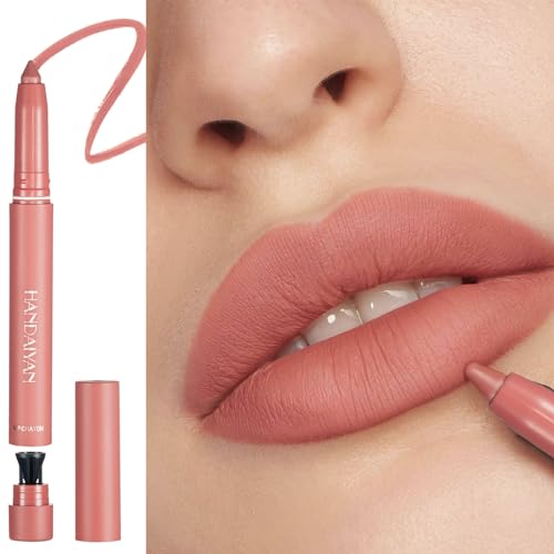 Lip Liner Creamy- Lip Liner Pencil Lip Liner with Sharppens -Vegan Cruelty Free-Matte Lip Liner Smooth and Soft - Precise And Define -Easy to Use liner - Image 3