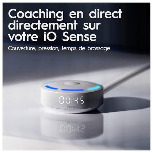 Oral-B Brosse à Dents Electrique iO 10, 3 Brossettes de Rechange, Noire