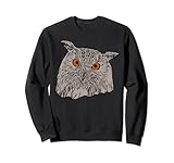 Eulen Tiergesicht Vögel Herren Kinder Eule Motiv