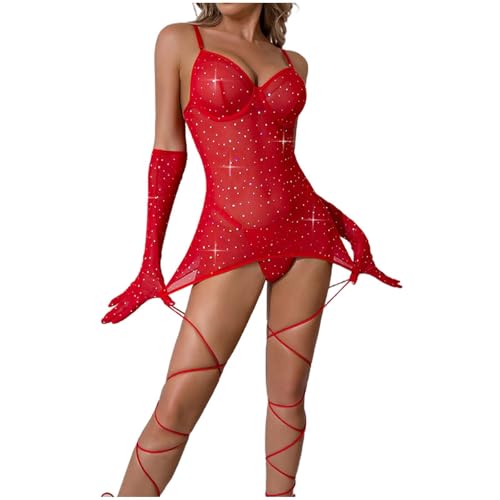 Haut court à paillettes femme avec armatures et lacets scintillants pour soirée