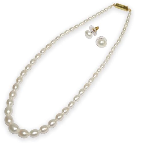 White Pearl Necklace 