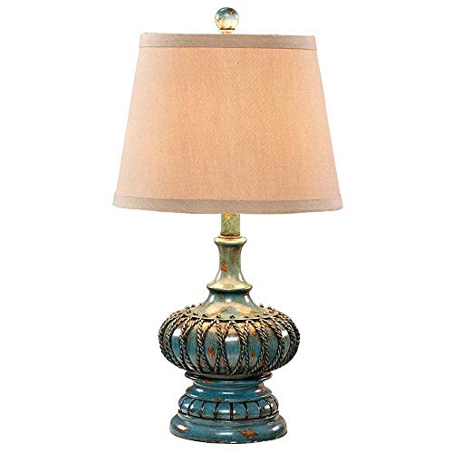 Lampe de table avec abat-jour en tissu pour supprimer la fatigue oculaire