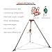Rescue Tripod Confined Space Tripod Kit, Manhole Rescue Tripod with Rescue Winch & Fall Protection Device, Anti-Dropping Portable Emergency Life Saving Lifting Tool(1800LBS Winch - Load 400KG)