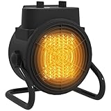 SÉCURITÉ COMPLÈTE : Doté d'une protection contre la surchauffe, de composants ignifuges et d'une prise sécurisée, ce radiateur électrique assure votre sécurité et celle de votre famille, y compris les enfants et les animaux domestiques.