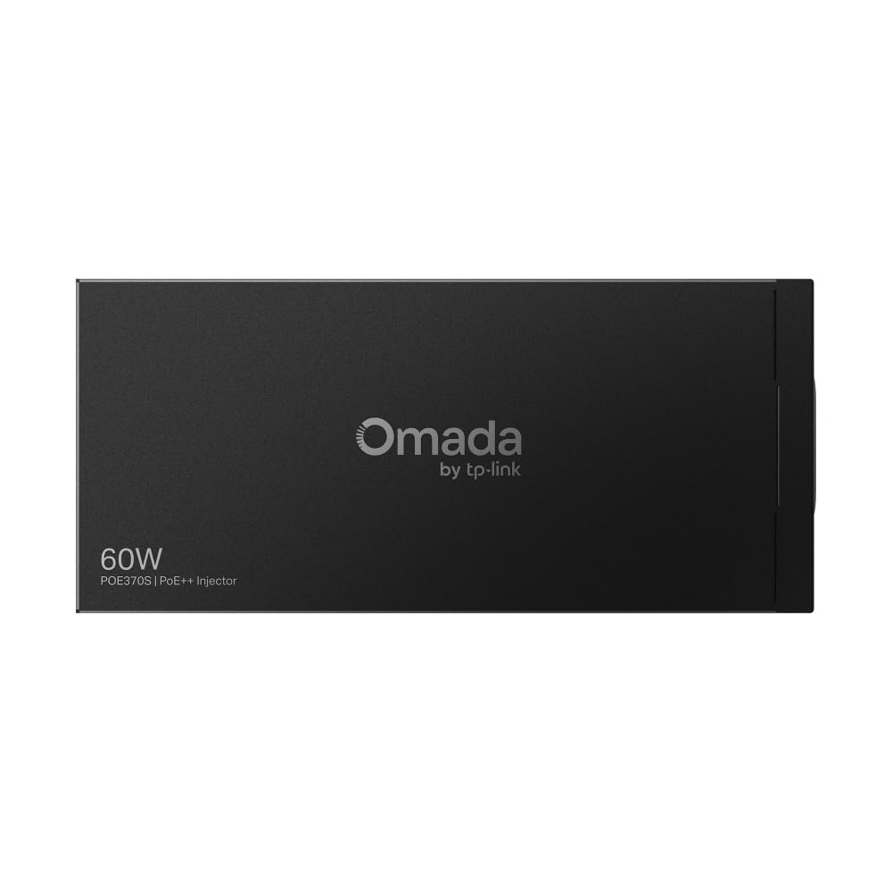 Omada 10G PoE++ Injector, Up to 60W, UL Certified (POE370S)