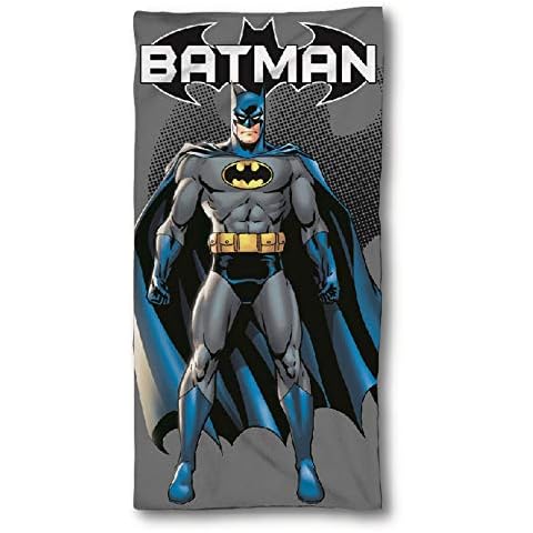 Batman Dark Knight Cotton Velour Bath Beach Towel DC Superhero Cover