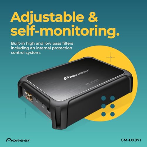 Pioneer GM-DX971 2400W Max Class D Monoblock Car Amplifier by PIONEER - Used condition - Image 5