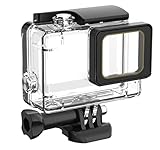 ShipeeKin Neu Ersatz Unterwasser wasserdichte Schutzhülle Schutzgehäuse Tauchgehäuse geeignet für GoPro Hero 7Black/(2018) 6/5 Kamera