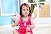 VCMART Amulet Teardrop Amethyst Necklace Chunky Bubblegum for Girls Dress Up (A)
