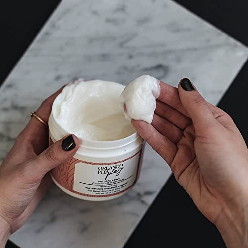 Orlando Pita Play Satin Pillow Overnight Hair Mask, Hydrates & Replenishes Hair With Intense Moisture & Shine, Promotes Visually Soft, Smooth, & Silky Tresses After Just One Use, 10 Oz #TOP6