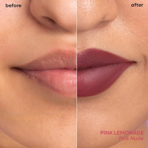 Image of Nykaa Superlight Lip Cloud Airy Mousse Matte Liquid Lipstick for Lip & Cheek (Pink Lemonade)