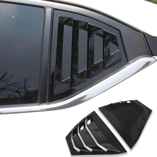 Rear Window Louvers for Nissan Sentra/Sylphy 2020-2025 (2 Pcs) ABS