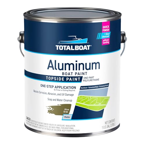 image for TotalBoat Aluminum Boat Paint | Durable, Fast-Drying Marine Paint for 